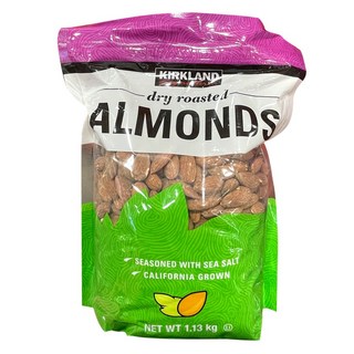 커클랜드 아몬드 1.13kg (가염 볶은 아몬드) 코스트코, 1개