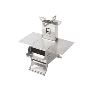 ipro 岳峰戶外 韓製精品不鏽鋼柴爐 露營野營焚火台, 1個