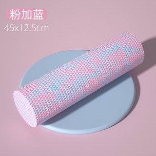 瑜珈柱 按摩滾筒 瑜珈滾筒 瑜珈輪 健身 腰背按摩 瑜珈滾輪 放鬆實心肌肉按摩泡沫軸 - 台灣現貨12H發貨, 【45*12.5cm】迷彩色, 1個