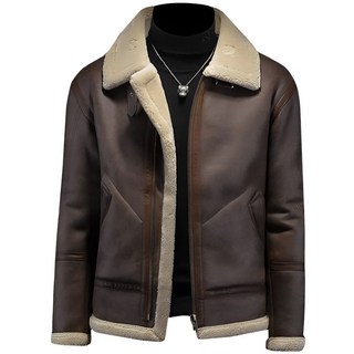 쥬엔리치 남자 무스탕 가죽자켓 스웨이드 M-5XL 겨울 레더 남성가죽점퍼 JR00