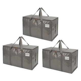 SC FMCG 93L 다기능 이사박스 옷정리 수납함 방수 스크래치에 강한, 3개, 그레이