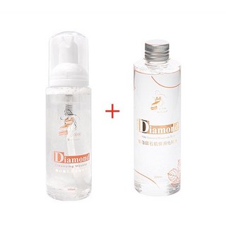 Diamond 嫩白鑽石肌潔顏慕斯，溫和清潔、亮白保濕，打造鑽石般光采美肌, 1個, 潔顏慕斯