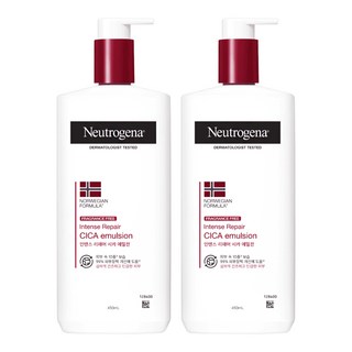 뉴트로지나 인텐스 리페어 시카 에멀젼 바디로션, 450ml, 2개