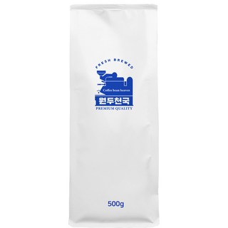 원두천국 베트남 로부스타 블루드래곤 워시드 G1 원두커피, 프렌치프레스, 500g, 1개