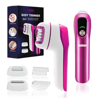 헤이즈 엘컷 5세대 여성 제모기 전기 바디트리머 전동 제모면도기 모근제거기, 1개