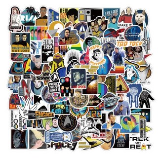 10/30/50/100Pcs 스노우 보드 노트북 수하물 냉장고에 대 한 영화 스타 트렉 자동차 비닐 데 칼 홈 장식 스, 04 30pcs One Piece