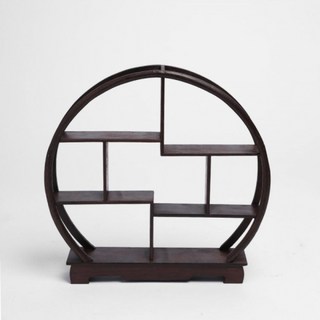 작은진열대 인테리어선반 원형 찻잔 장식장 30x30cm 동양풍장식장 수납정리함 소품장식 동양풍장식장 작은진열대 소품장식장 깔끔한디자인 인테리어가구 매장장