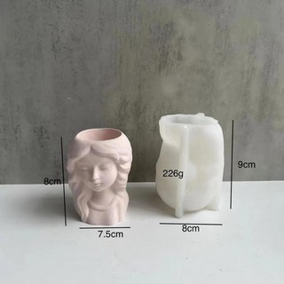 손을 잡고 모양 꽃병 금형 화분 실리콘 다육이 냄비 만들기 홈 공예 장식 수제 주조, 6. 7