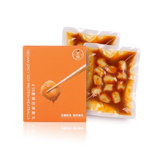 愛雅 #18香辣招牌脆丸 (純素2入裝)，Q彈有嚼勁，香辣夠味，素食可用，多種烹調方式，隨時享受美味。, 250g, 2個