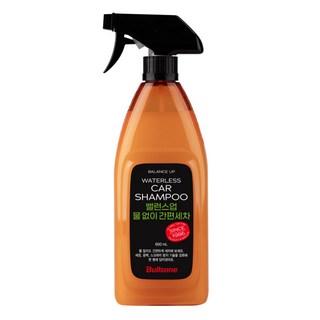 불스원 밸런스업 물없이 간편세차 /뿌리고 닦아내는 카샴푸, 600ml, 1개