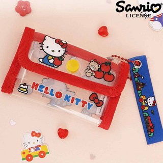 산리오 KOREA 라이센스 키링 겸용 파우치형 카드 동전 지갑