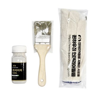 시트지 시공 프라이머 붓 장갑 세트 100ml