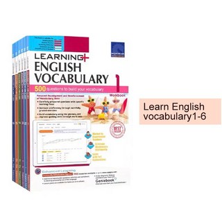 싱가포르의 어휘 문법 SAP 영어 학습 도서 6학년 12년 동안 배우기 숙제 교육, 1 6 Vocabulary