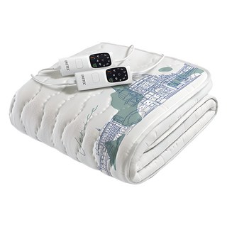 이메텍 프리미엄 전자파안심 순면 전기요 IMV-090, 베니스 화이트, 더블(W 137cm x H 150cm)