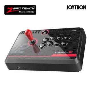 [리퍼브] 조이트론 EX레볼루션 V2 조이스틱 삼덕사 레버, 1개, V2 삼덕사레버 레드 탄성35 리퍼브