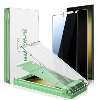 MAGIC JOHN 사생활보호 자가복원 AR 풀커버 휴대폰 액정보호필름 + 부착틀, 1세트