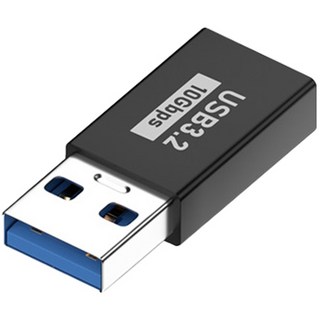 USB 3.1轉接頭，高速傳輸，輕巧便攜，即插即用，多設備支援, 1個, USB-A公 轉 Type-C母