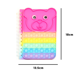 에코에듀 귀염곰돌이 팝잇 노트 뽁뽁이 특이한노트