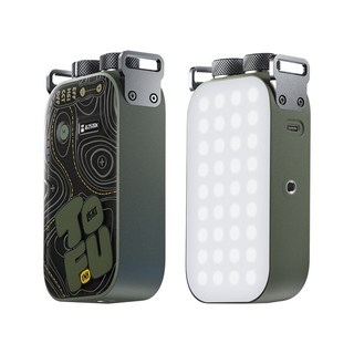 Sidande RGB全彩LED補光燈大豆腐燈MAX套裝版 遠端控制 21種燈光特效 贈柔光罩 CCT雙色溫, 1個, 黑色, 黑色