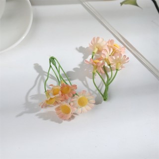 嗨購 仿真小雛菊花草 居家裝飾DIY配飾塑膠絹花擺設, 12, 1個