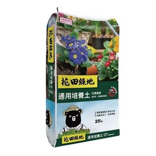 欣榮園藝 花田綠地 25L/6L 花果蔬菜通用培養土 有機質泥炭混合介質 培養土 泥炭土 有機認證 觀葉, 1個, 花田綠地25公升(超商限一包)