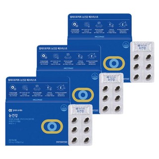 정관장 알파프로젝트 눈건강 90캡슐 3박스 90일분, 3개, 90정