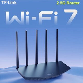 TP-LINK 와이파이 7 BE3600 라우터 2.5G 기가비트 이더넷 포트 홈 고속 인터넷 연결 2 WAN 포트 컨버전스, 1개