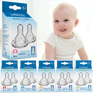 닥터브라운 내로우넥 옵션스 플러스 젖꼭지 2p, P단계, 2개