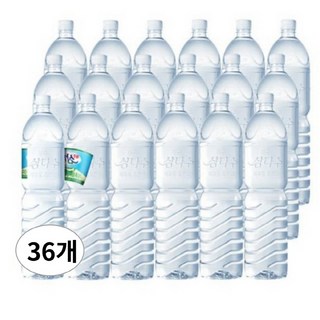 제주 삼다수 2리터(무라벨), 36개, 2L