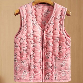 여성가을의류 아웃도어패션 조끼 누빔 촌캉스 가을시장조끼 펜션나들이패션 김장준비물 할머니 김장