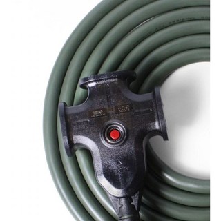 ADAM OUTDOOR 戶外延長動力線 軍綠/沙漠/黑色 戶外延長線 居家 露營 登山, 黑色,10M, 1個