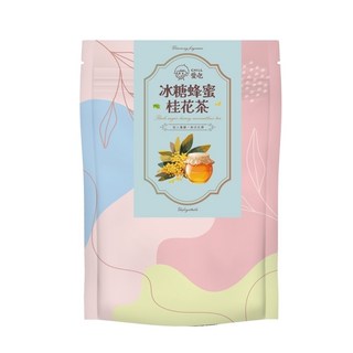 CHILL愛吃 冰糖蜂蜜桂花茶(粉) 150g (25g*6入) 獨立包裝 桂花飲品 香甜蜂蜜茶, 1個, 冰糖蜂蜜桂花茶(6入/包)