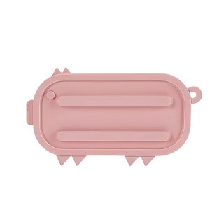 可愛小豬鍋蓋收納墊 隔熱防滑/置物瀝水, 粉色小豬, 1個