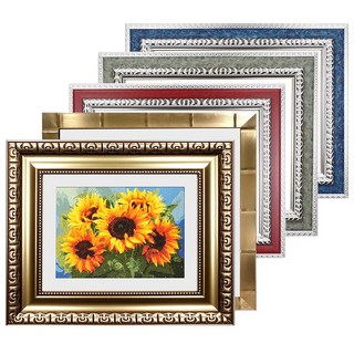 대성액자 프리미엄 보석십자수 매트액자 알루미늄 인테리어액자 특대형사이즈 주문제작가능 100x150 90x150 80x150 70x150 60x150 50x120 40x120, 엘레강스 골드, 1개