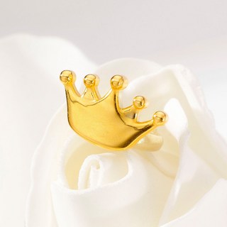 펠리체골드 24K 심플 왕관 돌반지 1.00g (+선물포장) 아기돌 돌반지 반돈 금테크 천사돌반지 왕관돌반지 돌선물 아기선물 기념일 가족선물