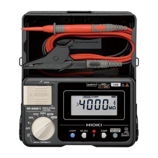 HIOKI (닛치 전기) 절연 저항계 IR4051-10 테스트 리드 L9787 부속품 JIS 인증 일본제 정격 5레인지 DC 50V, 1개