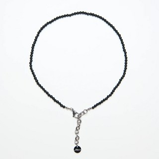 MIXTURE. MP038 天然黑瑪瑙石小圓珠項鍊