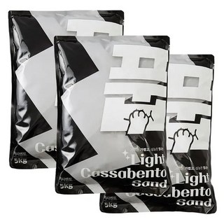 풉 라이트 카사벤토 샌드 5kg 3개입 혼합 고양이모래, 3개