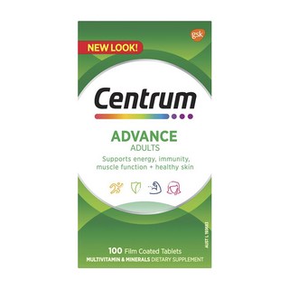 센트룸 어드밴스 성인용 멀티비타민 타블렛, 100정, 1개