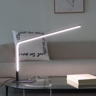 사는잼 LED 스탠드 학습용 블루라이트차단 시력보호 공부조명 무드등, 블랙