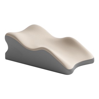 Youchen 역류방지 경사베개 속편한 베개 다기능 허리 등받이쿠션 자세교정 경추목베개 엎드려 베개 웨지필로우 쿠션 배개 성형 베개, 1개, 베이지