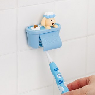 로마네 커버형 찰리 칫솔걸이, 1개, 찰리버블