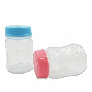 湘廷小舖 現貨！PP寬口母乳儲存瓶 儲乳瓶 【組合區】, 1個, 180ml 【四入】,藍色, 4
