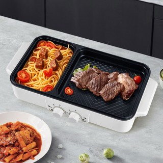 Gmalos 반반 멀티 전기그릴(개별 온도 조절), AD-SK17