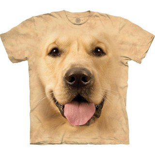 THE 더 MOUNTAIN 마운틴 빅 페이스 옐로우 티셔츠 172799