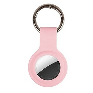 A-Tag 物品尋找器 蘋果Find My認證 台灣晶片 MFI&NCC認證 防丟神器, 粉色保護套 + A-Tag物品尋找器, 1個
