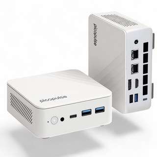 피코펄스 게이밍 미니PC의 미니멀한 외관 디자인