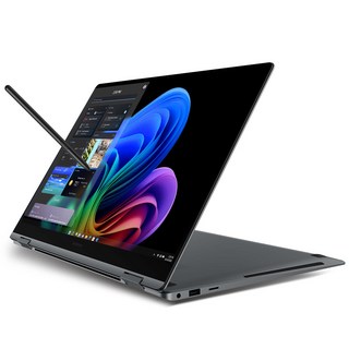 삼성전자 갤럭시북5 프로360 NT960QHA-KH51G 16인치 인텔 울트라5 영상편집 코딩용 대학생 고사양 고해상도 태블릿PC S펜 터치 WQXGA+ AI 노트북 추천, WIN11 Home, 16GB, 1TB, 그레이