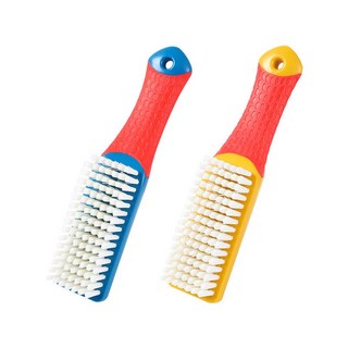 나노 연모 신발 브러시 얼룩 제거 의류 겸용 다용도 청소 솔 세탁 보조 도구, 연모 나노 6*12 브러쉬 1개