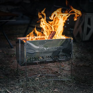 캠피스트 이중연소 스토브 화로대 2중연소 2차연소 2초 설치 해체 접이식, 이중연소 화로대 중, 1개